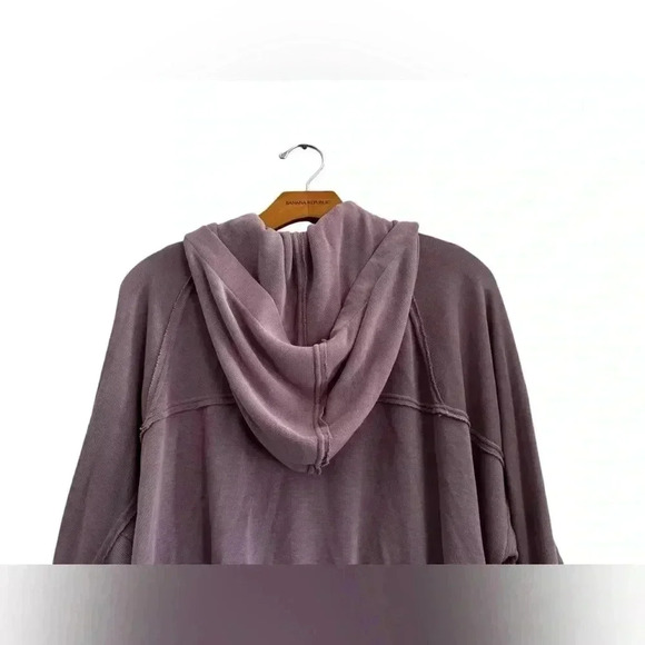 Free People Movement Trekking Out Full Zip Hoodie Sweatshirt, Mauve Pink - M - Picture 11 of 16